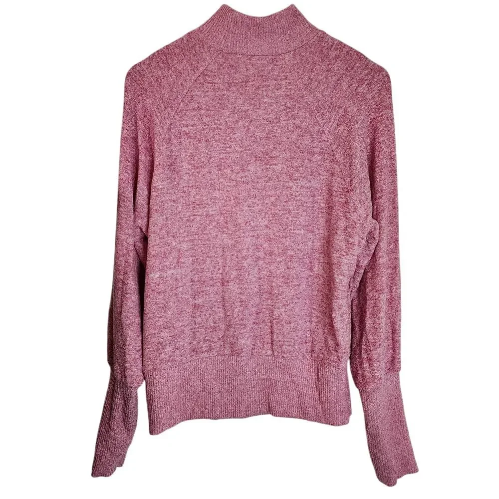 Maeve Anthropologie Sweater Women's Small‎ Turtle Neck Long Sleeve Pink
